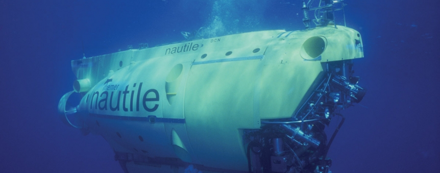 Le sous-marin habité français Nautile © Ifremer