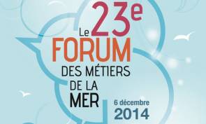 Affiche Forum des Métiers de la Mer 2014 © Institut Océanographique