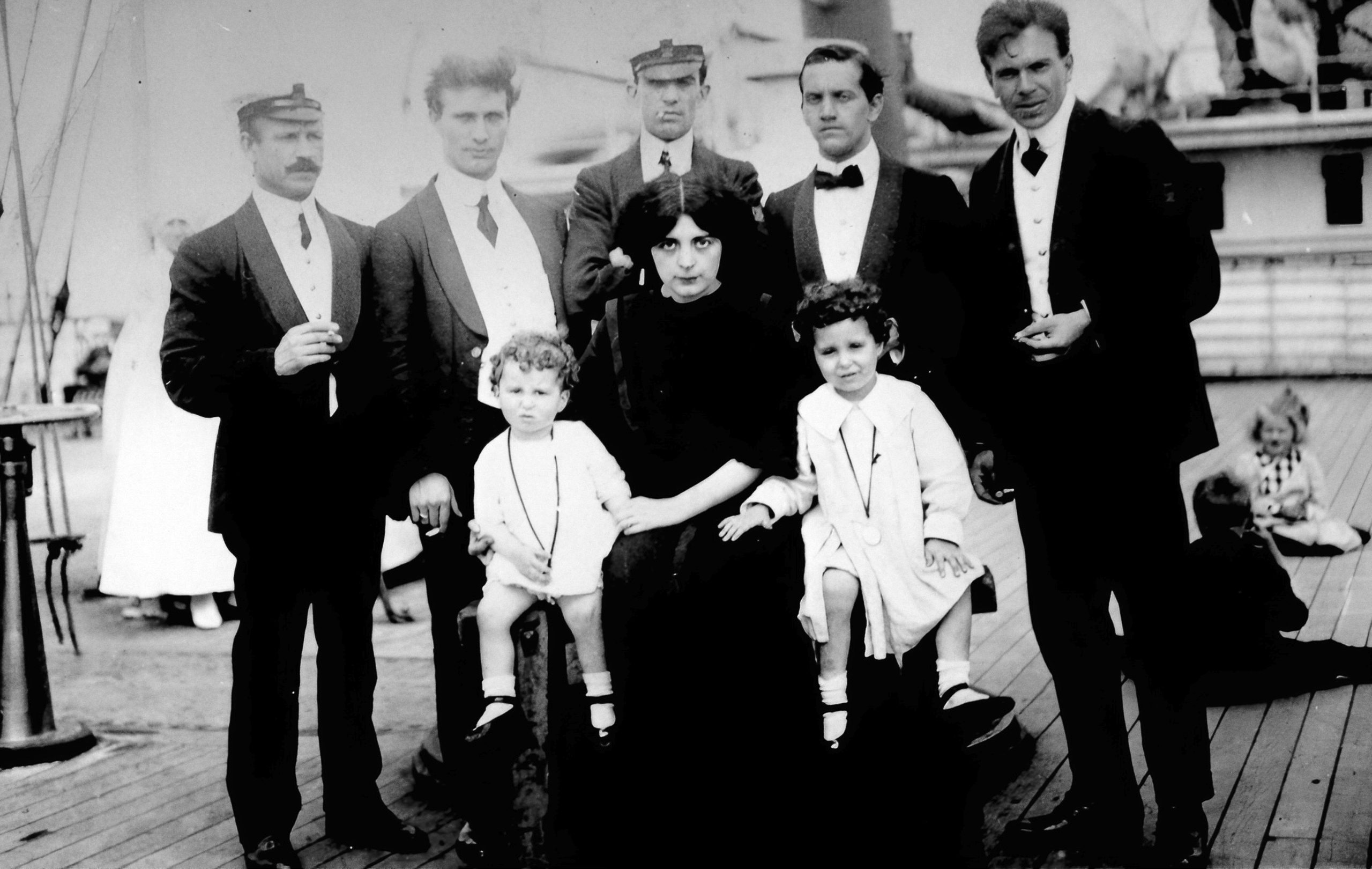 Edmond et Michel NAVRATIL – 2e classe © Collection privée E. Navratil