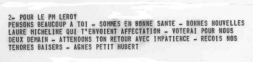Familigramme © Collection LEROY