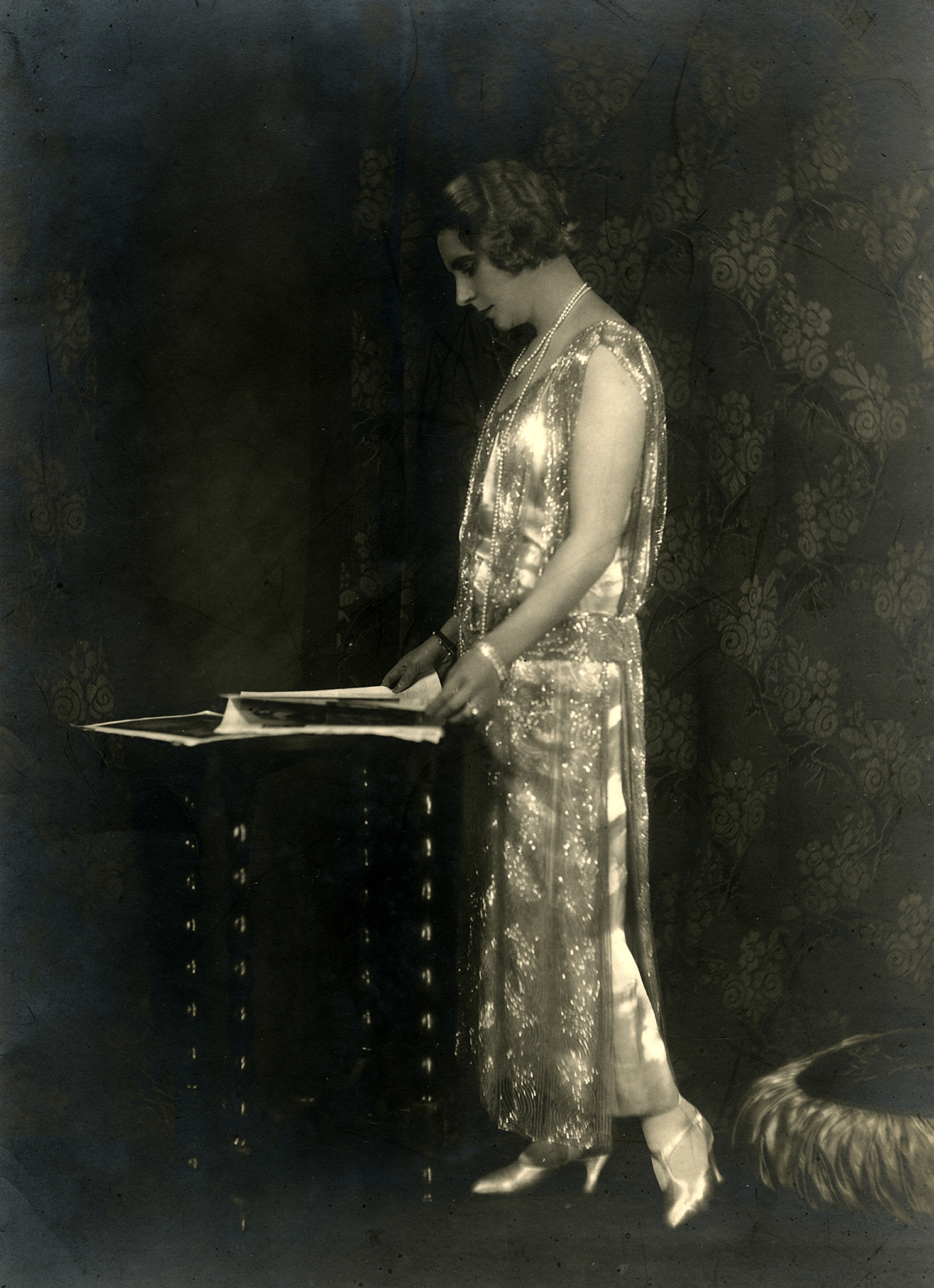 Portrait Berthe Mayné © Collection Thierry CORNET