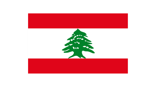 picto drapeau libanais