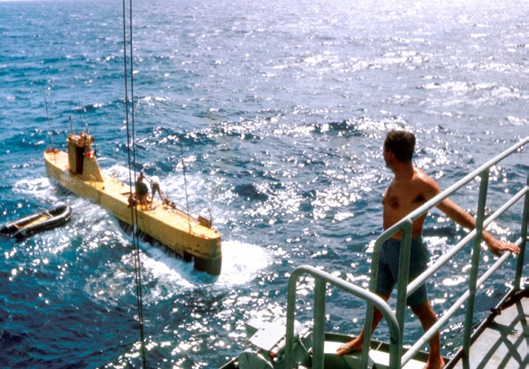 1964, Henri-Germain DELAUZE et Archimède © Collection Henri-Germain DELAUZE