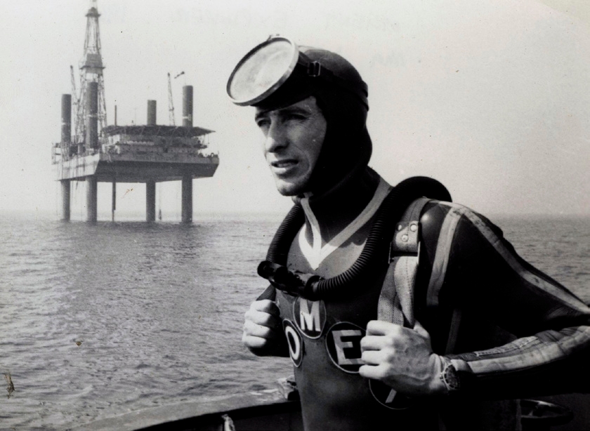 1965, les débuts de la Comex dans l’offshore © Alain TOCCO, COMEX
