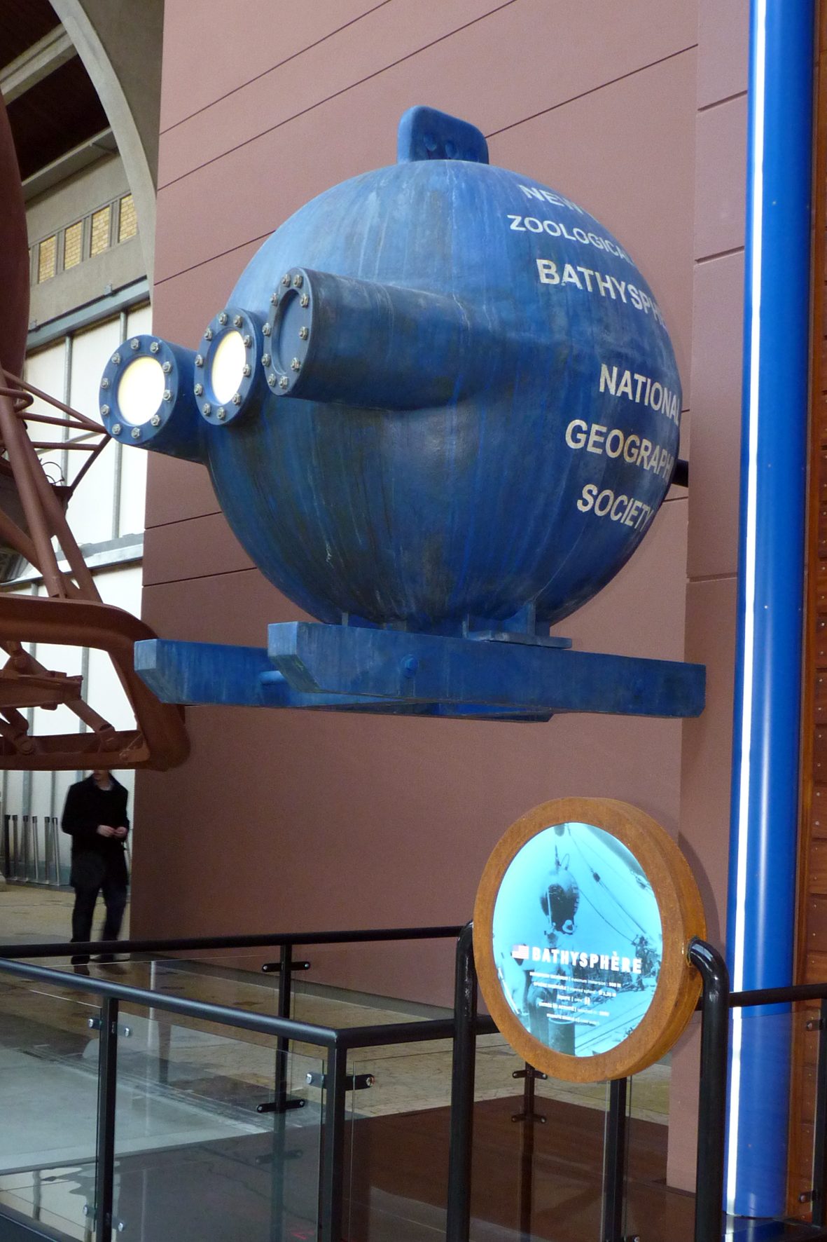 Bathysphère – Beebe et Barton © Lucie LE CHAPELAIN, La Cité de la Mer (2)