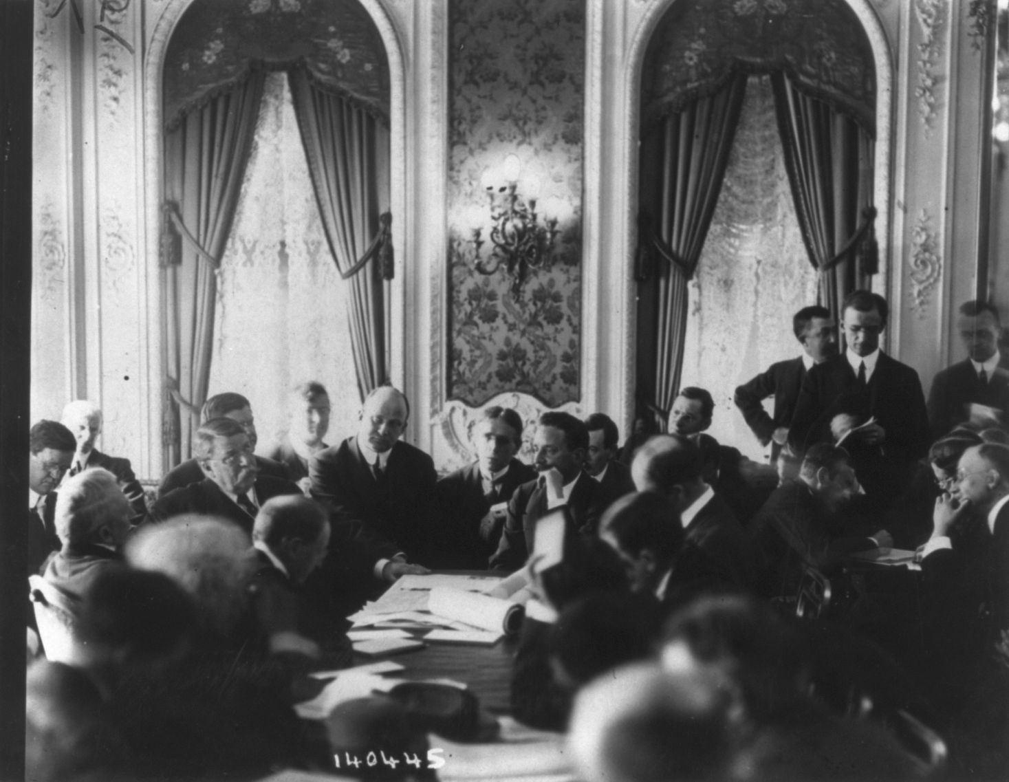 Commission d’enquête américaine © Library of Congress