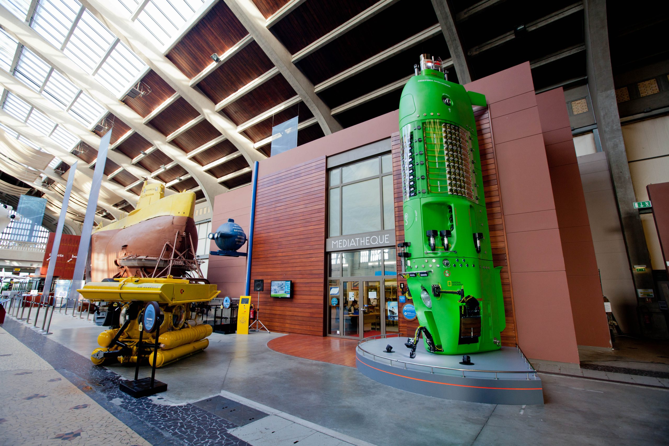 Deepsea Challenger © Baptiste Almodovar, la Cité de la Mer (1)