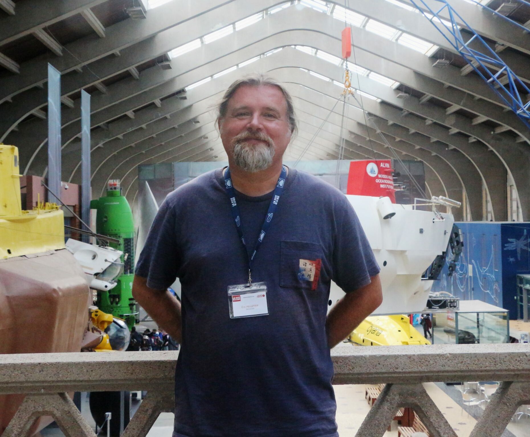 Éric PELLETIER © La Cité de la Mer, Julie HENRY POUTREL