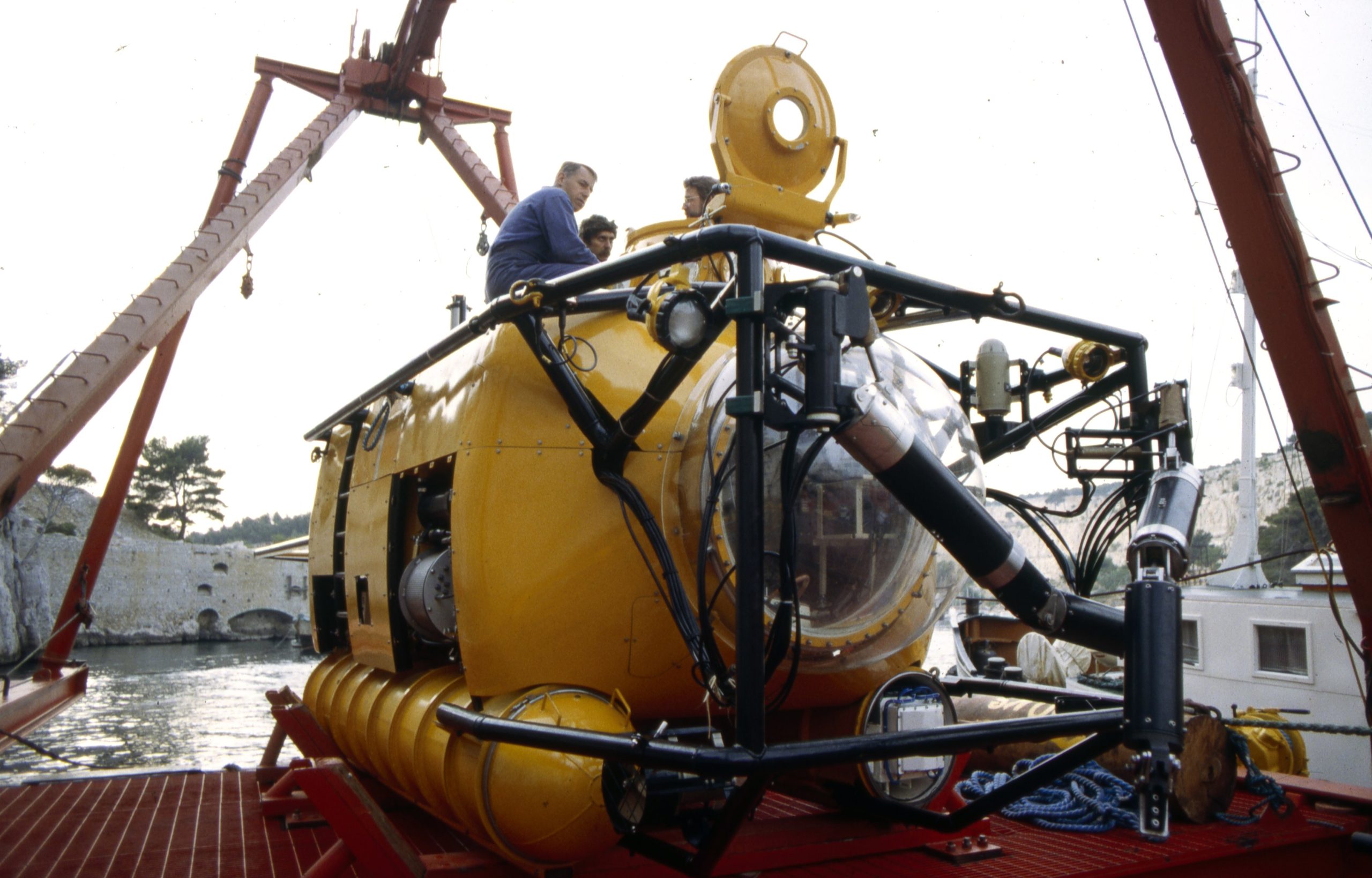 Le sous-marin VAR SO 450 © Comex