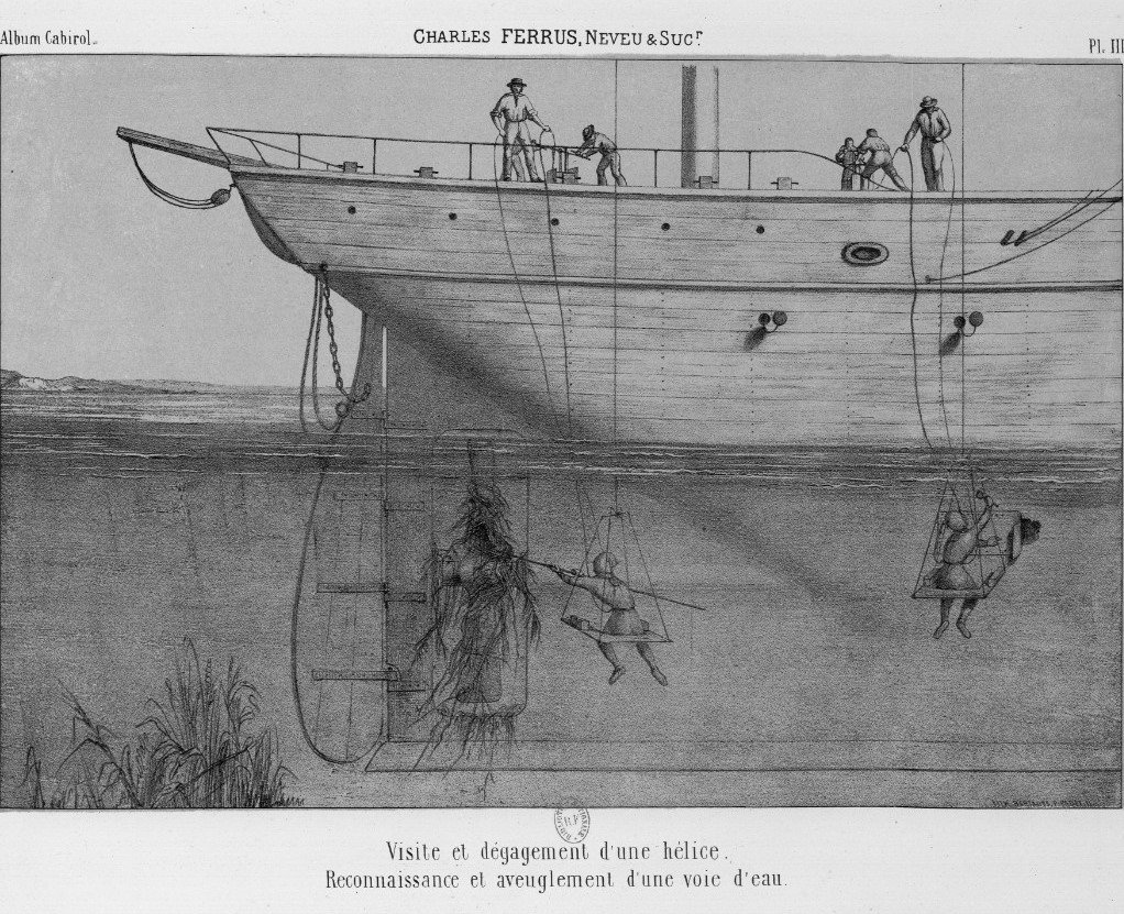 Scaphandre Cabirol © Gallica