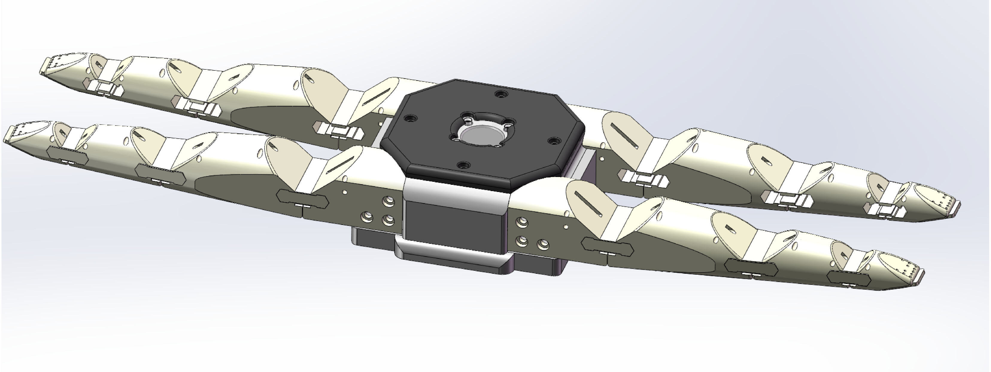 La main sous-actionnée du robot humanoïde © Université de Stanford