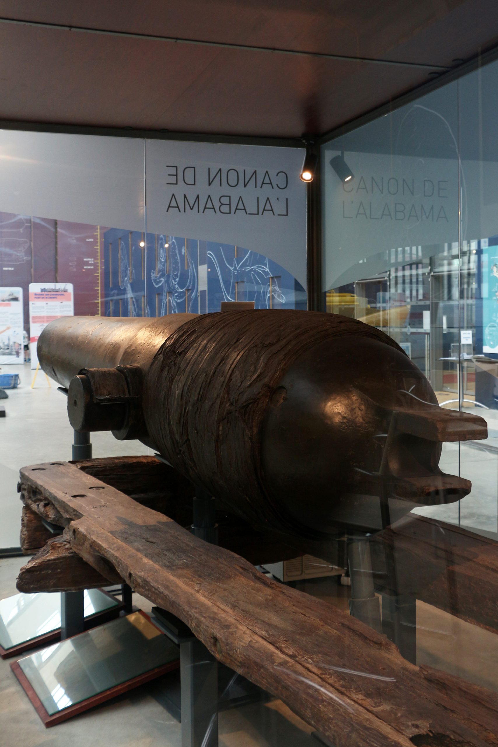 canon Alabama © Julie HENRY POUTREL, La Cité de la Mer (2)