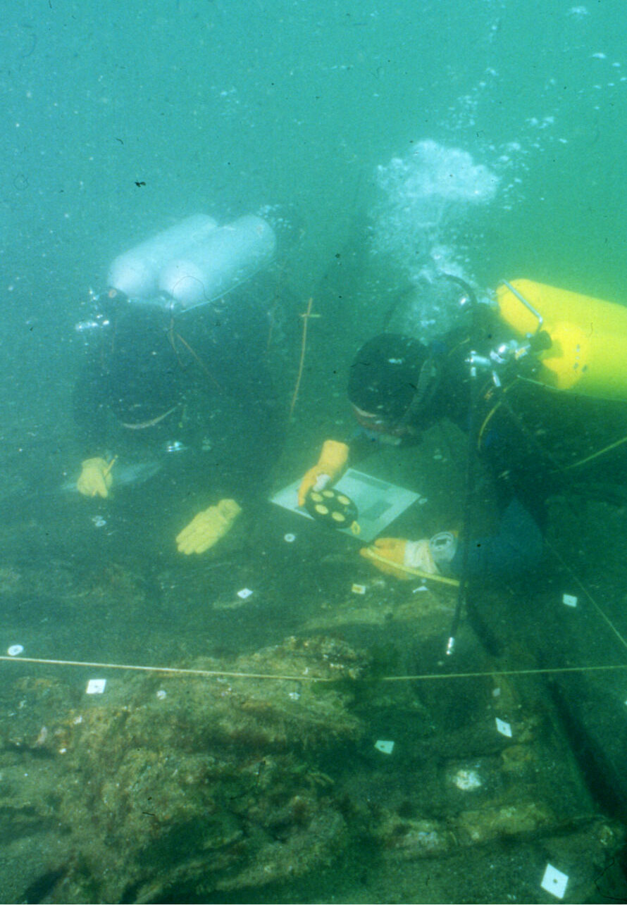 1990-1995 Les épaves de la Bataille de la Hougue