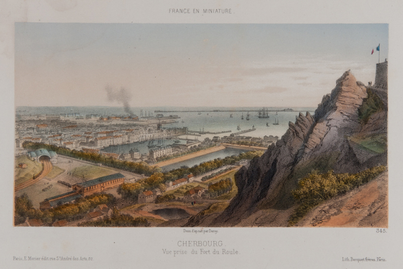 Cherbourg, vue prise du Fort du Roule © BM Prévert_Coriallo