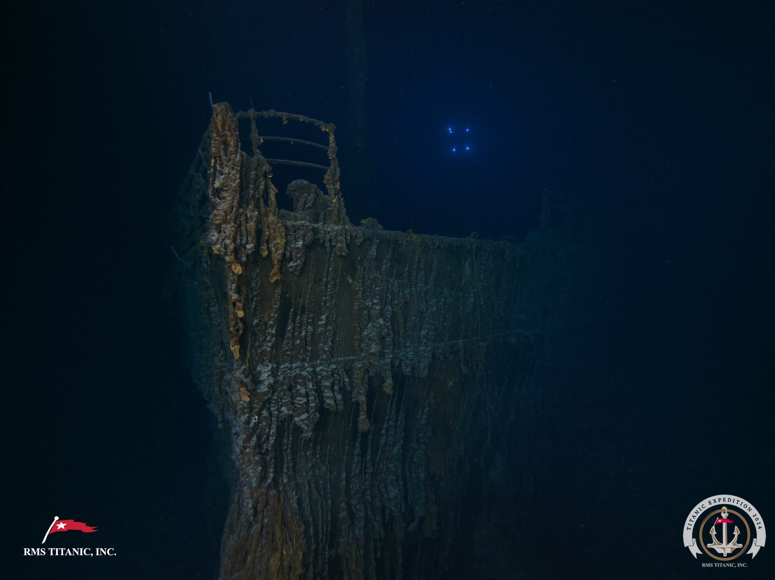 04 09 2024 À quoi ressemble l’épave du Titanic aujourd’hui © RMS Titanic, Inc.