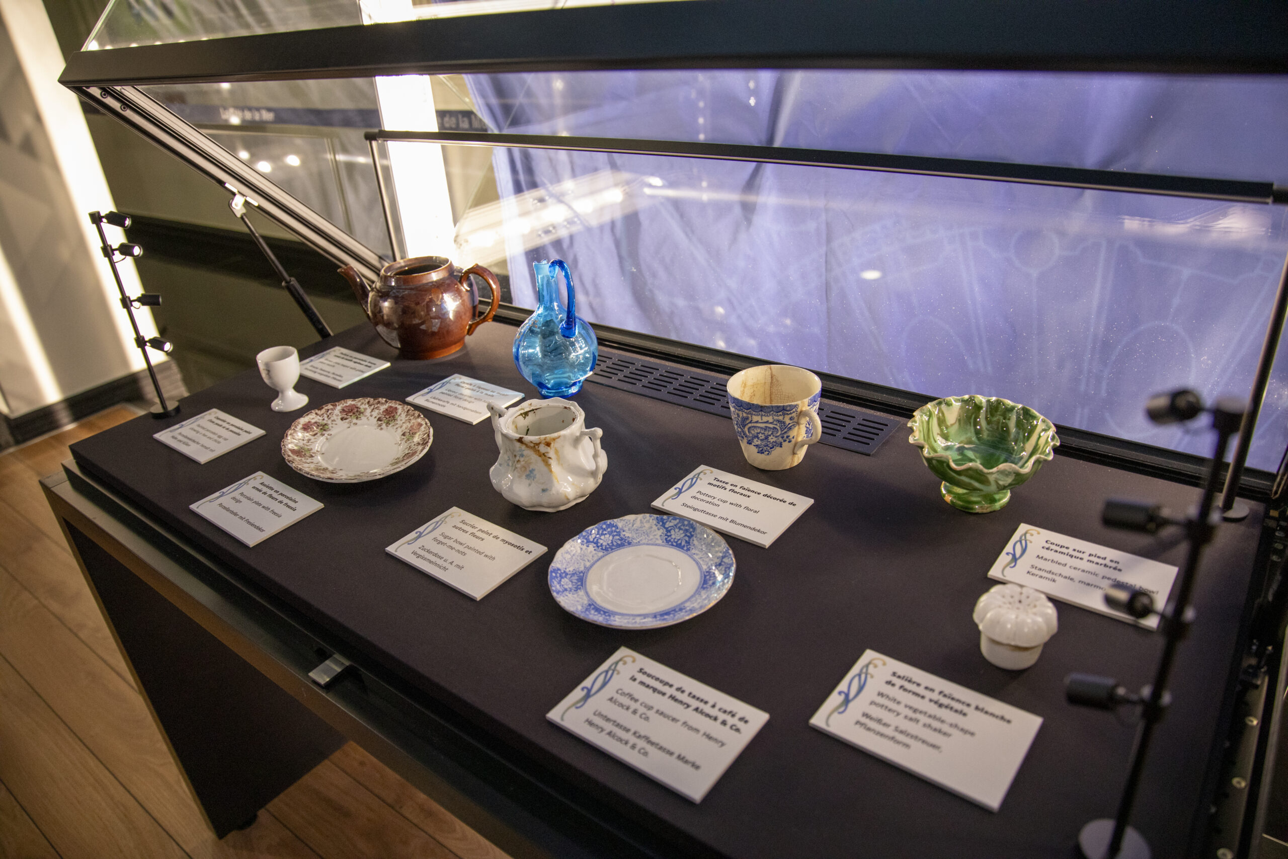 Exposition temporaire 2025-2027 : les objets du Titanic © Baptiste ALMODOVAR, La Cité de la Mer