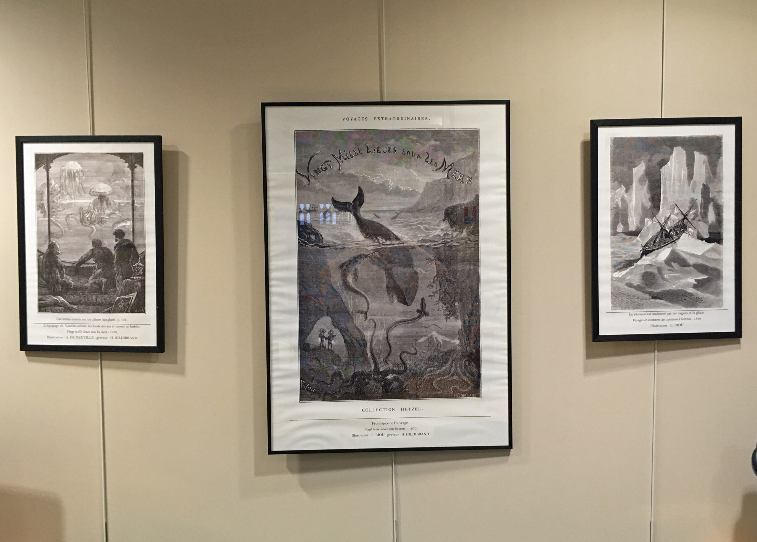 Gravures de la mer