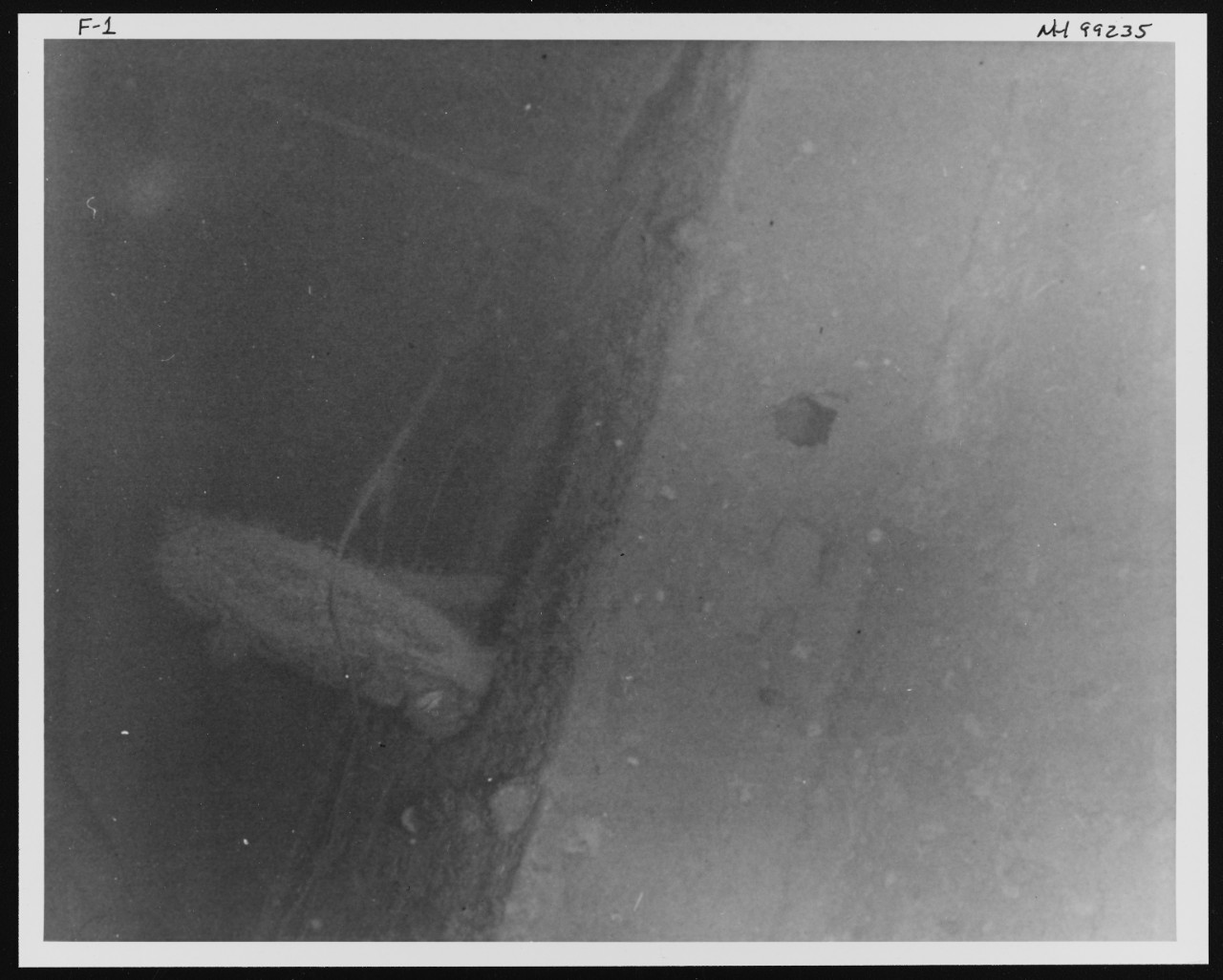 Wreck of USS F-1