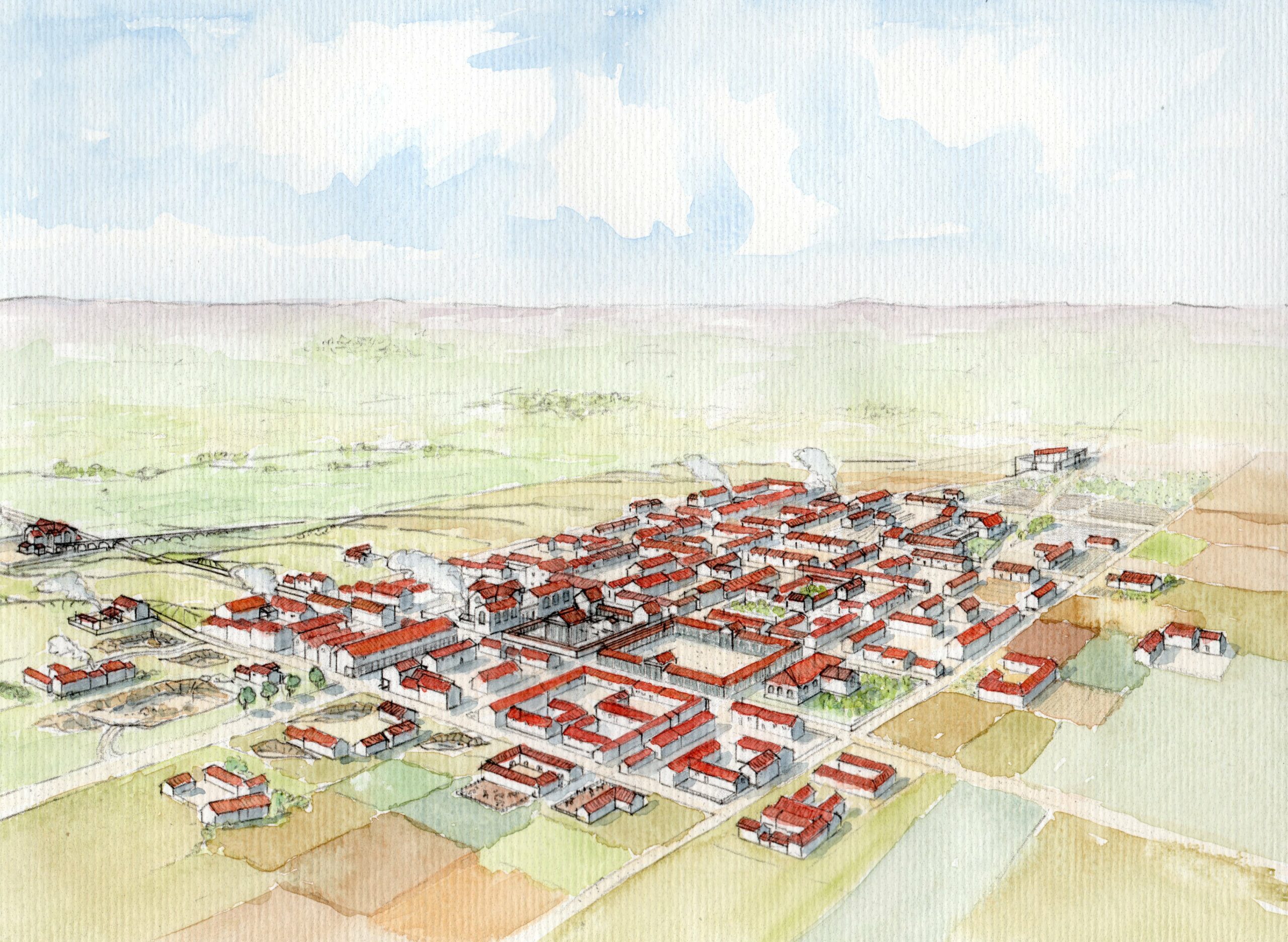 Hypothèse de représentation d’Alauna © Dominique Lepoittevin