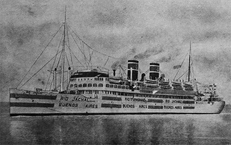 Le paquebot « Rio Jachal » © Antoni Casinos