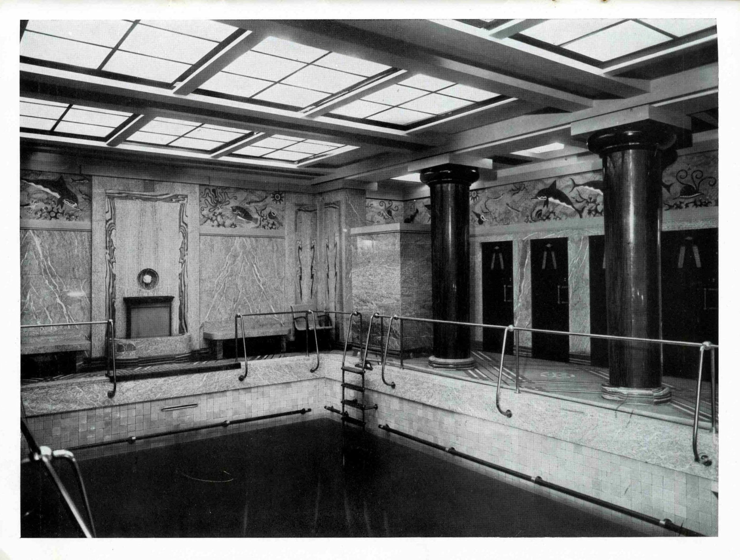 Piscine de « l&rsquo;Aramis » ©Collection CCI Ouest Normandie