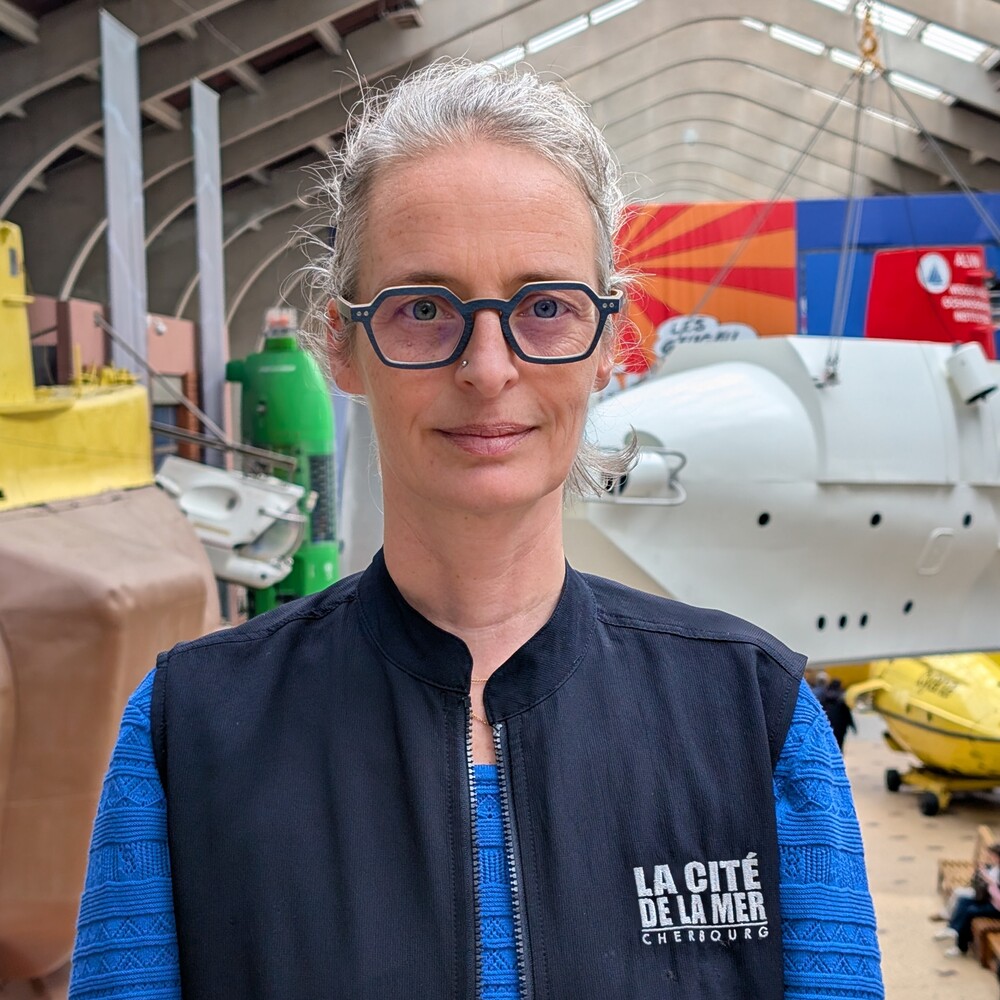 Laëtitia LOUCHARD, Responsable Médiathèque et Documentaliste à La Cité de la Mer