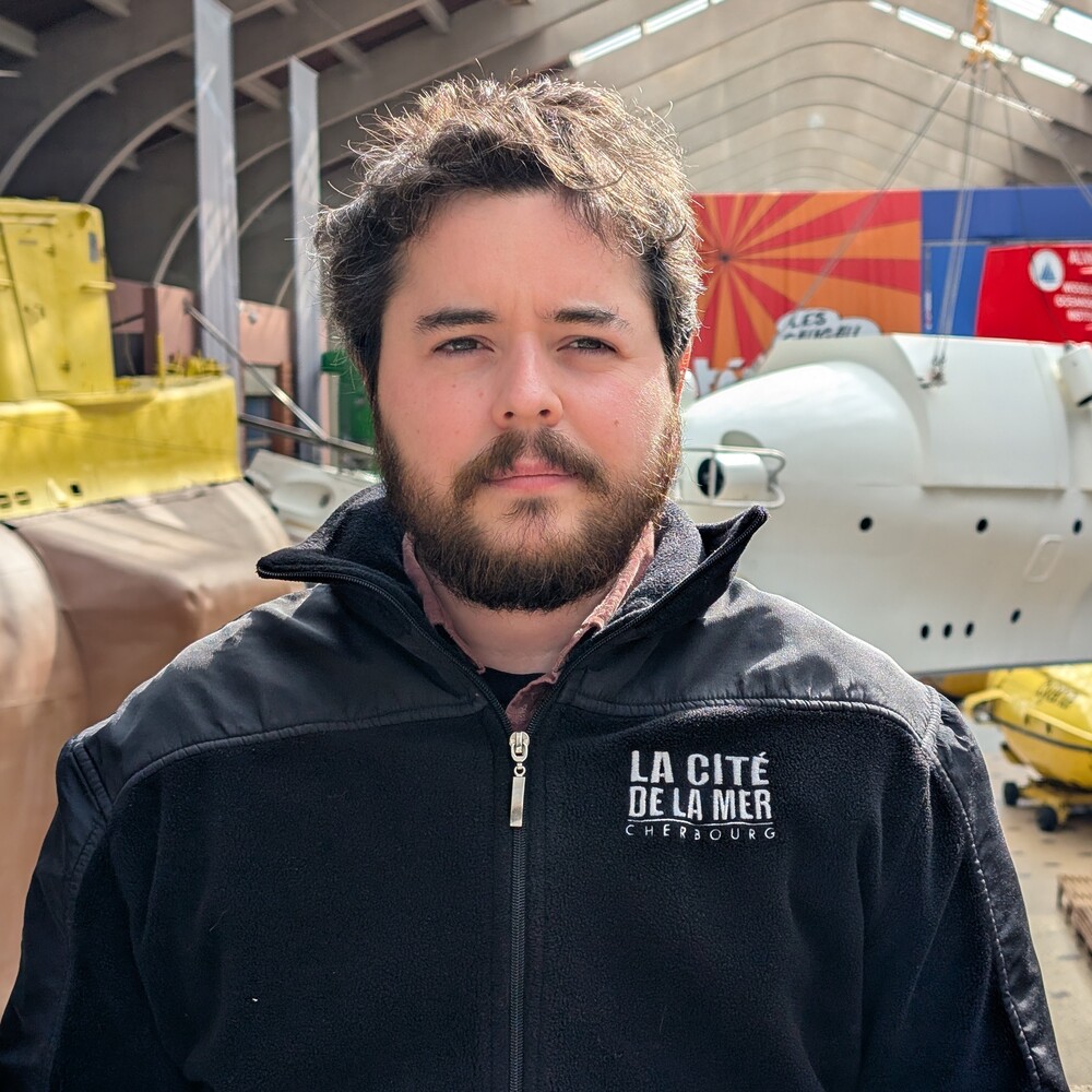 Thomas SICHEL, Assistant du service culturel à La Cité de la Mer