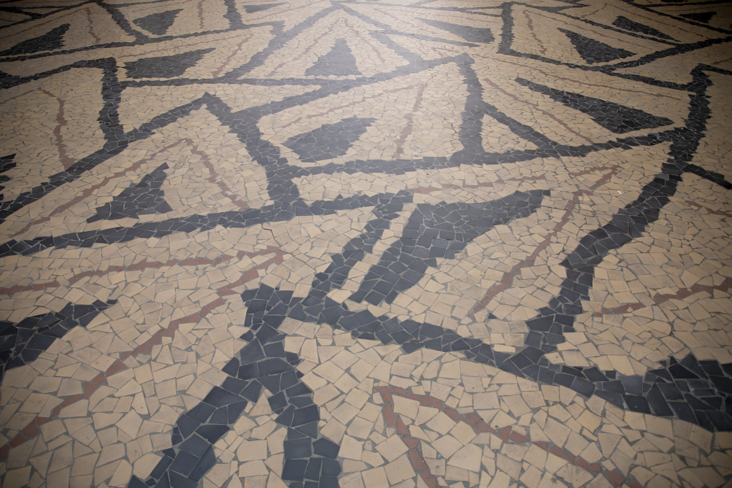 Mosaïque « Gentil et Bourdet » de la Salle des Pas Perdus ©La Cité de la Mer