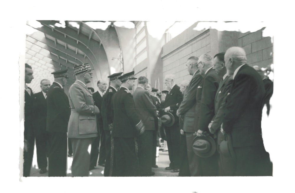 Inauguration de la Gare Maritime Transatlantique, le 22 mai 1952 ©Collection CCI Ouest Normandie