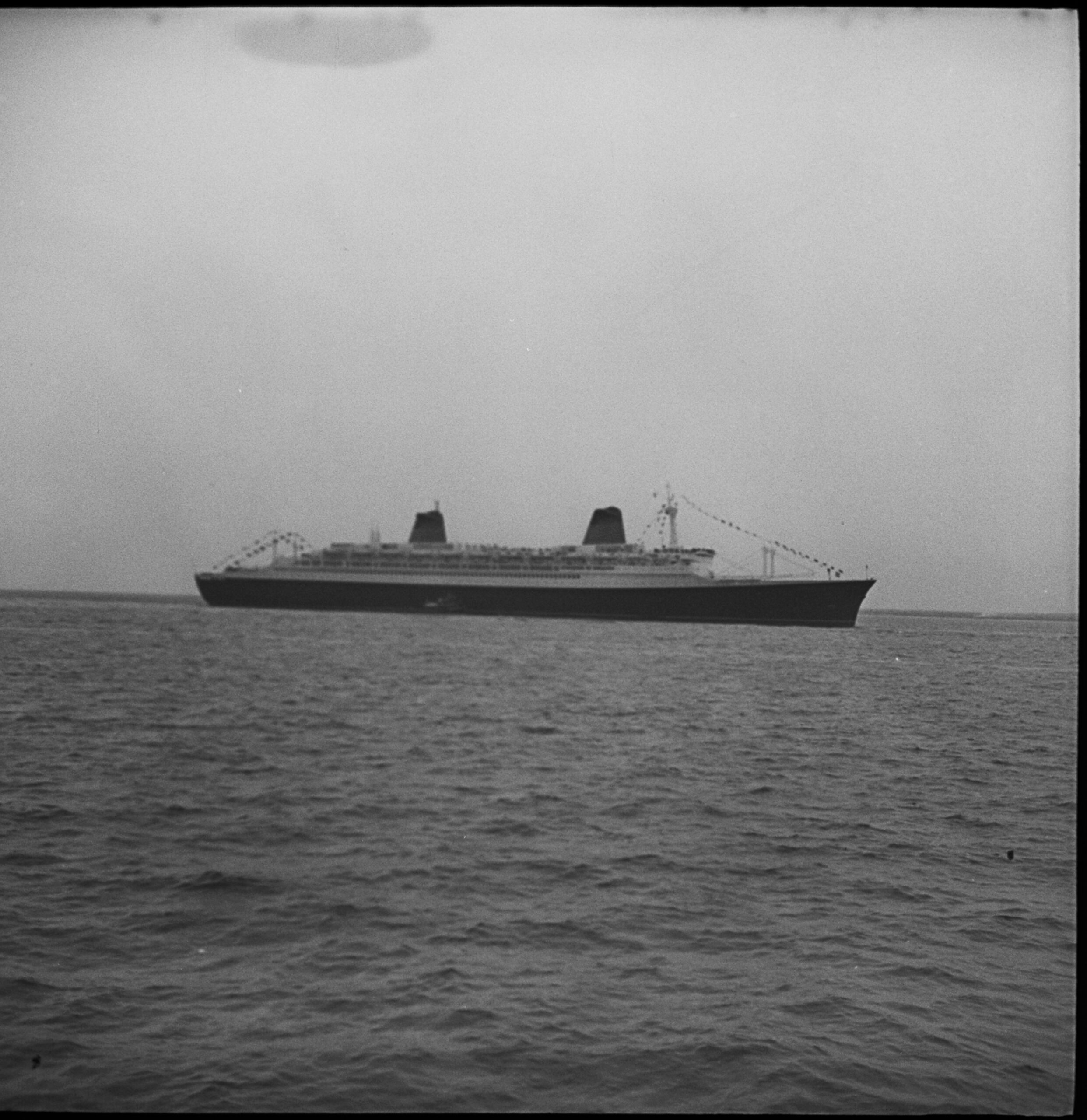 Voyage inaugural du France, 1962 © NYC Municipal Library and Archives