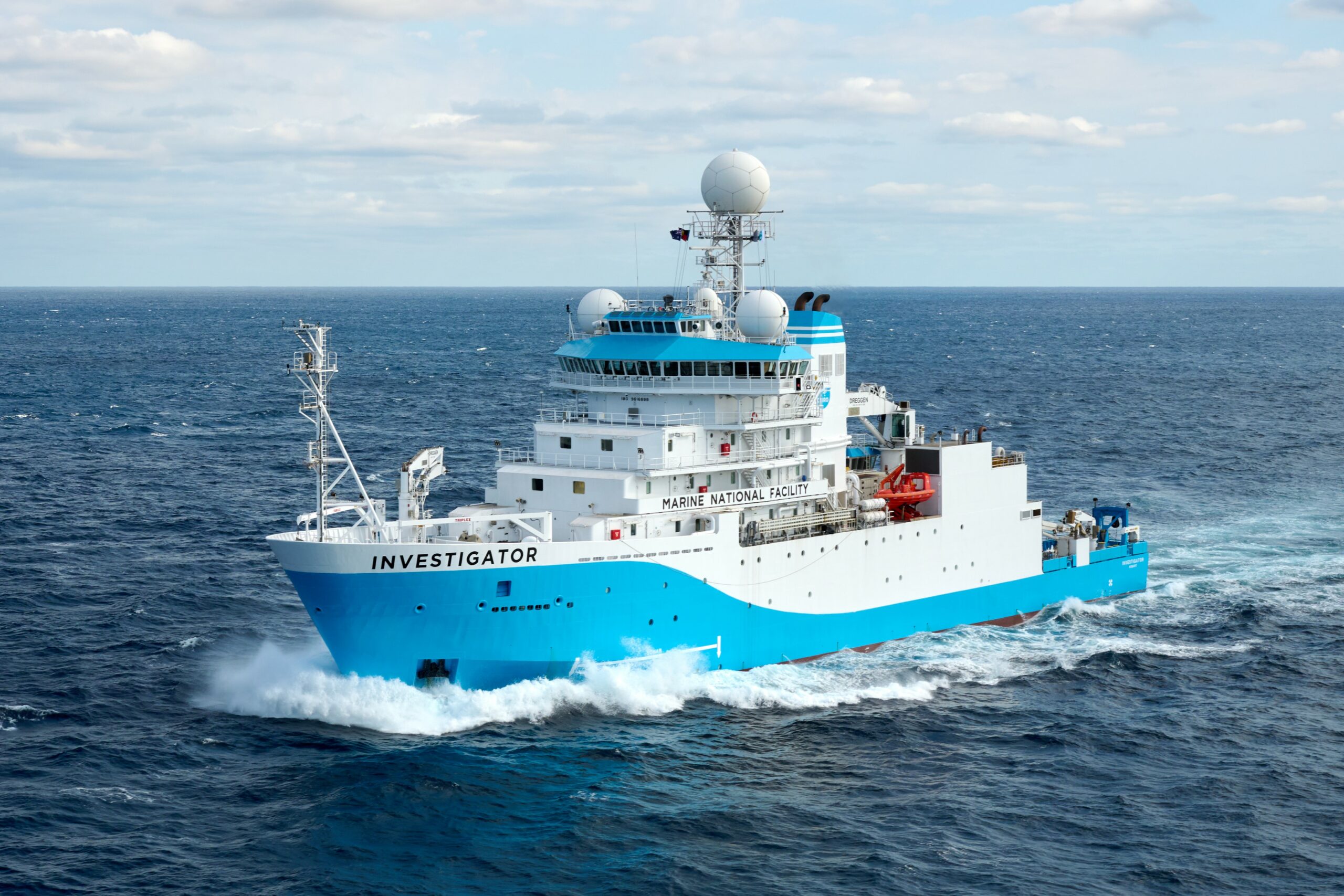 CSIRO research vessel (RV) Investigator. © The Nippon Foundation-Nekton Ocean Census_CSIRO