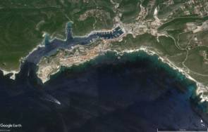 Bonifacio, Corse © Google Earth
